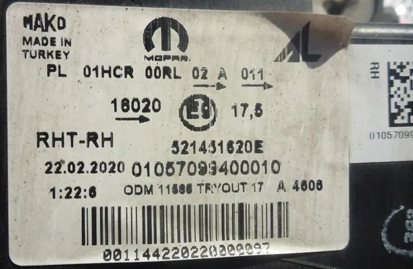 FIAT TIPO 2016- Farol Direito DEPO image 9