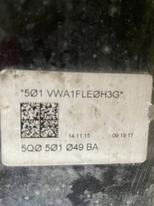 VW GOLF VII SOSPENSIONE 5Q0501049BH 5Q0501049BA image 7