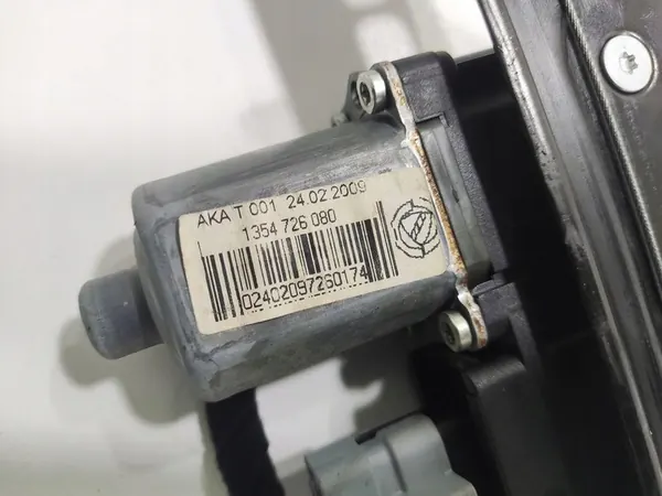 Vänster framruta lyftmekanism Citroen Nemo Bipper 1354726080 image 4