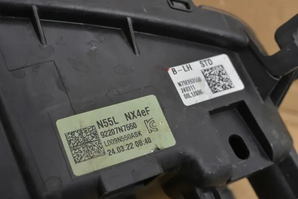 Farol esquerdo Hyundai OEM 92207N7550 Halogéneo LED DRL image 7