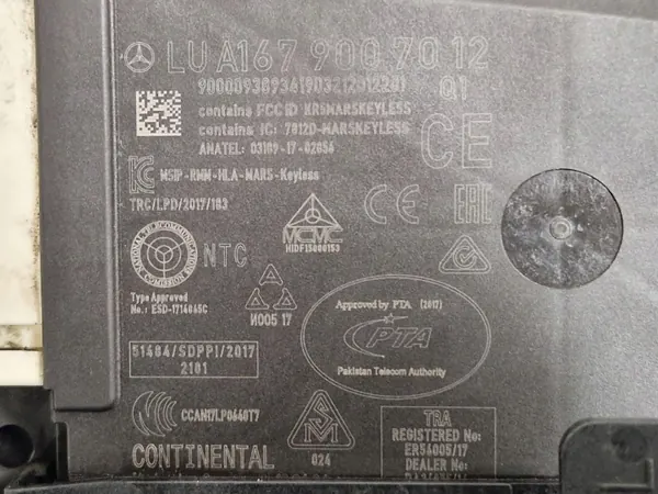 Mercedes-Benz sytytysmoduuli OEM A1679007012 image 5