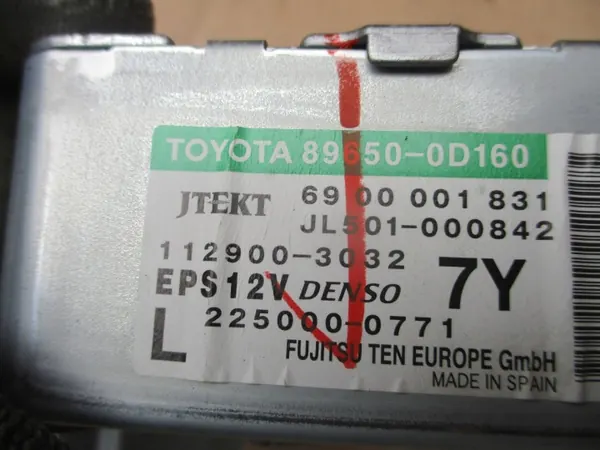Module direction assistée Toyota OEM 899500D160 image 5
