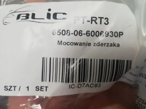 Blic Suporte, para-choque traseiro 6508-06-6006930P image 4