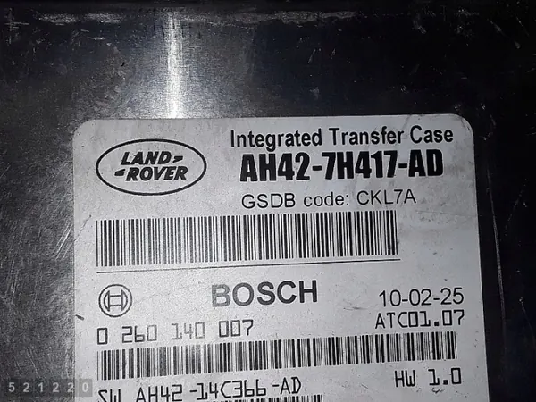 Land Rover Discovery 4 ECU OEM AH427H417AD image 4