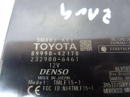 Toyota Keyless-moduuli OEM 8999042170 RAV4:lle image 3