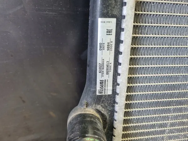 Radiador de agua Nissens Dodge Journey 2008; OEM NIS 61027 image 3