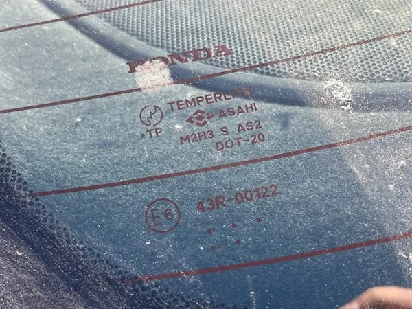 Honda OE AK-12-725783 Heckscheibe für Accord VII CL7 image 4