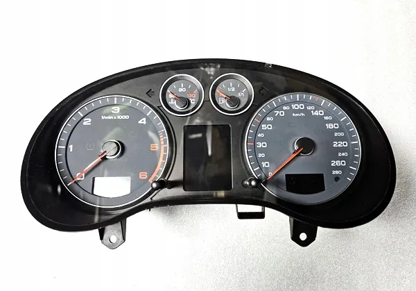 Audi A3 8P Lift FIS TDI Instrumentenpaneel OEM 8P0920932G image 2