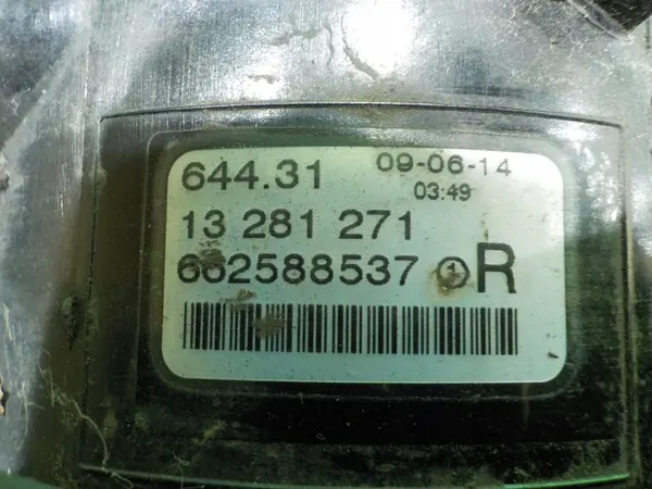 OPEL ASTRA J GTC 1.4T Farol Direito Halógeno 13281271 image 3