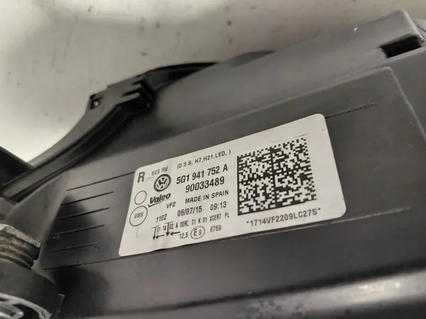 VW Golf VII GTI Farol Xenon LED Esquerdo Direito image 10