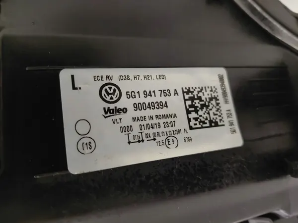 VW Golf VII GTI Farol Xenon LED Esquerdo Direito image 5