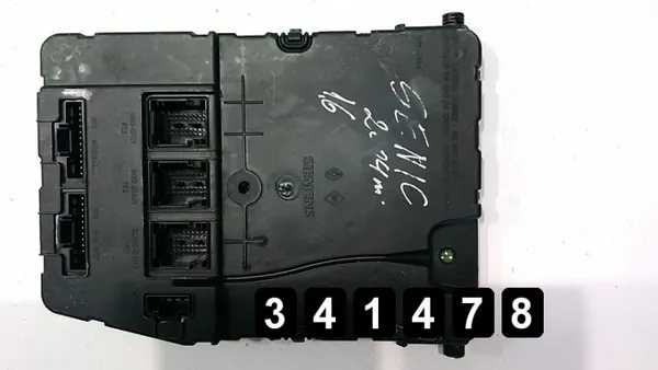 Renault Scenic ECU OEM AM-341478 2004 1.6L image 2