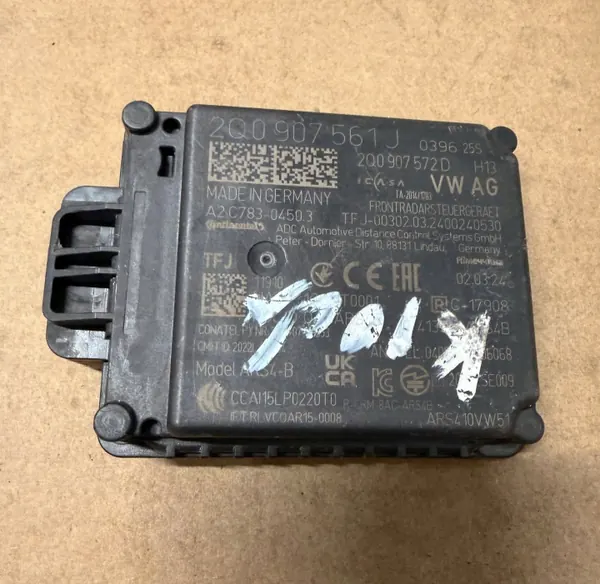 Radar ACC Distronic Sensor OEM 2Q0907561J 2Q0907572D image 2