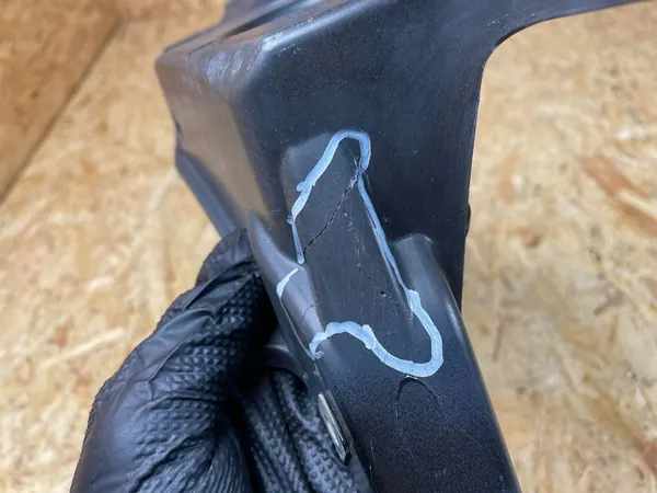 Fram höger skärm fäste Volvo S90 V90 image 6