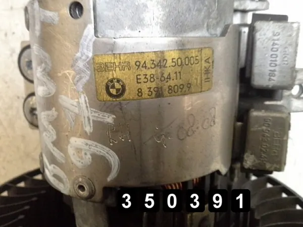 BMW Verwarmingsblazermotor-ventilator OEM AM-350391 image 3