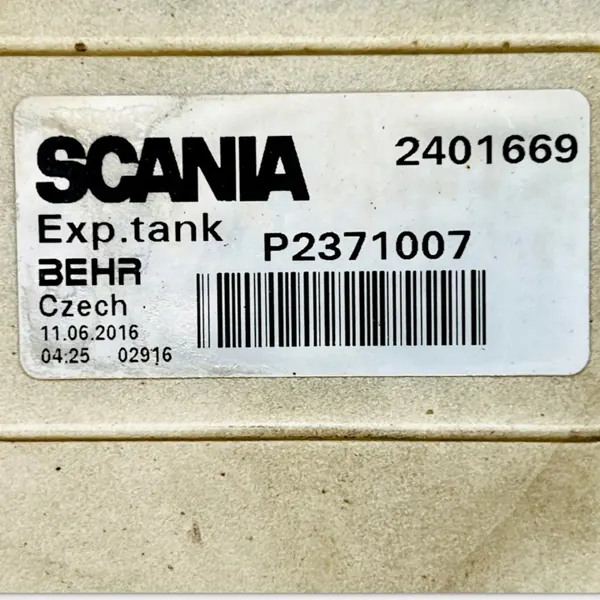 Réservoir d'équilibrage Scania R Streamline 2401669 2017 image 5