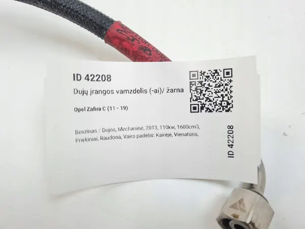 Tuyau de gaz LPG Opel Zafira C 2013 55564757 image 5