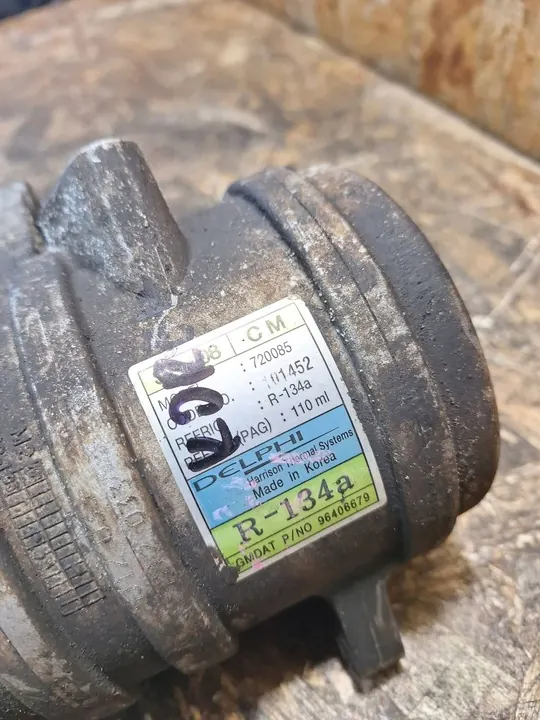 Compressore aria condizionata Chevrolet Spark 05-09 1.0i 96406679 image 4