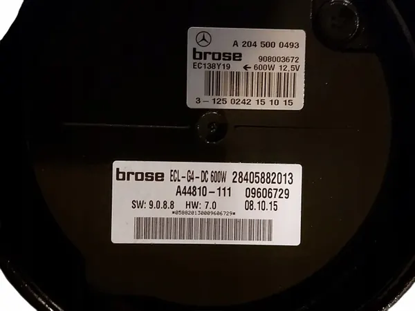 Gebruikte Diesel Ventilatorbehuizing OEM A2049061403 voor Infiniti Q30 image 6