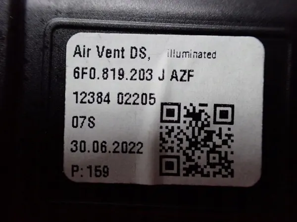Luchtrooster OEM 6F0819203J voor SEAT Arona image 5