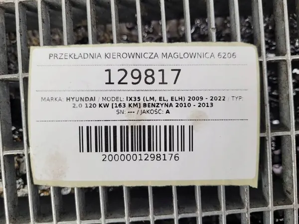 Direção Hyundai IX35 2.0 163 56500 2S000 image 10