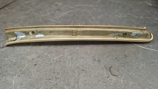 OEM oslona slupka prawy przod mercedes w116 Pilaarbeschermer image 5