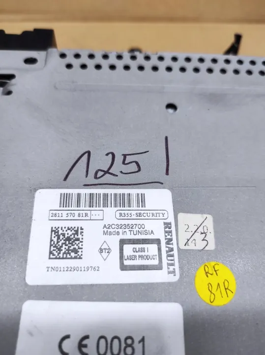 Radio CD Bluetooth AUX USB Renault Scenic III Megane III image 7