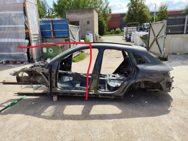 Para-lama dianteiro esquerdo Porsche Macan 2015 OEM 224765 image 6