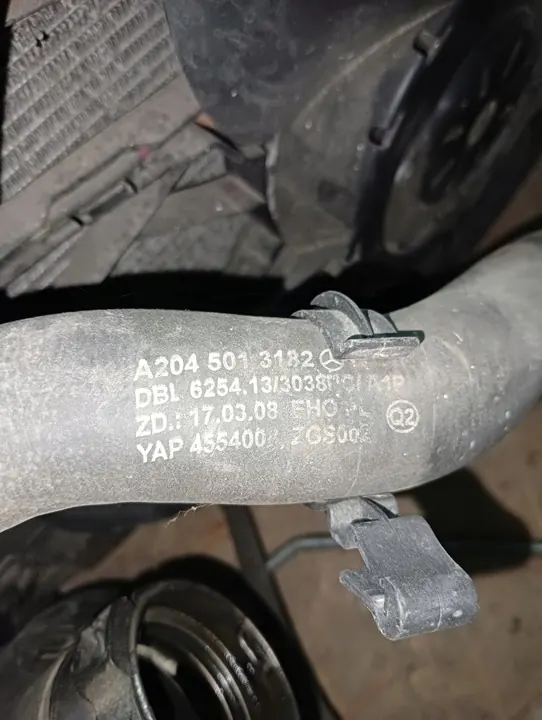 Complete radiator Mercedes W204 W212 350CDI A2045000293 image 4