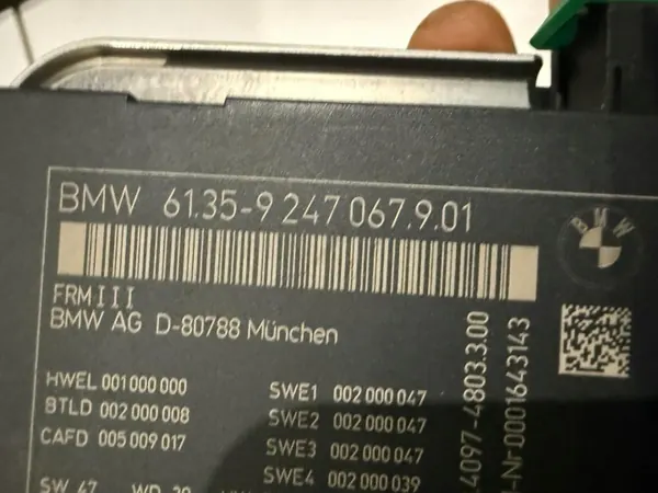 BMW X3 F25 Valosäädin OEM 9247067 image 3