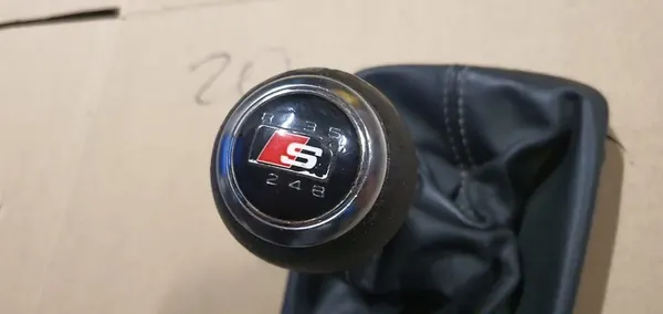 Växelspaksknopp Läder Audi A4 B8 A5 Q5 8K0863278A image 8