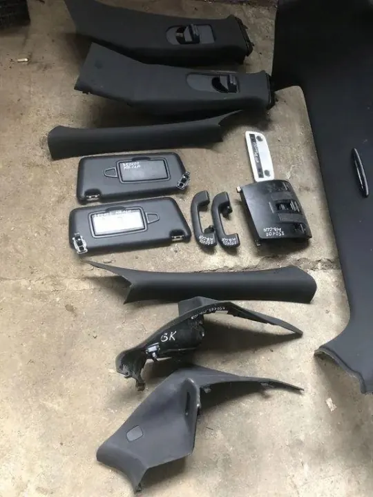 Käytetty musta kattoverho OEM A1176900006 Mercedes image 3