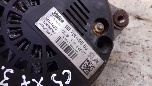 Vaihtovirtageneraattori Citroen C5 III X7 3.0 HDI image 6