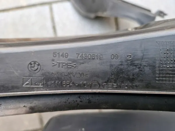 Capa de Drenagem do Porta-Malas BMW G20 G80 2pcs Set image 3