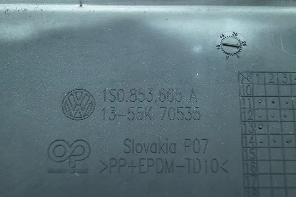 Griglia paraurti anteriore VW Up 1S0 image 6