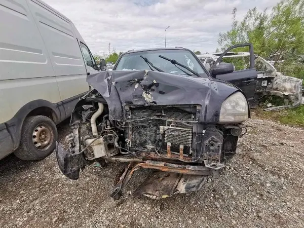 Hyundai Tucson SRS Airbag Sensor 2006 2.0L 959302E000 image 5