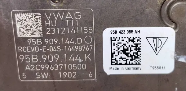 Porsche Macan Styrväxel 95B423055AH image 3