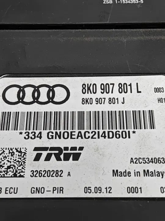 Audi A5 Handbremse Steuermodul OEM 8K0907801L image 3