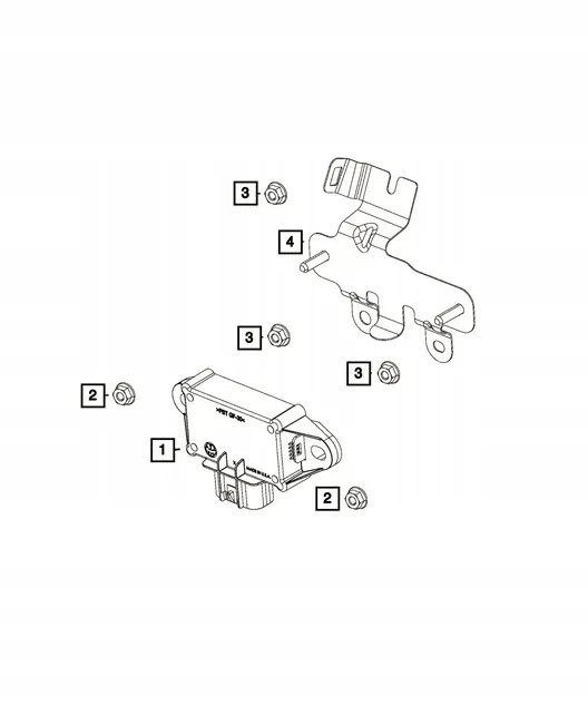 Module de contrôle pompe à carburant OEM 68434538AA image 4