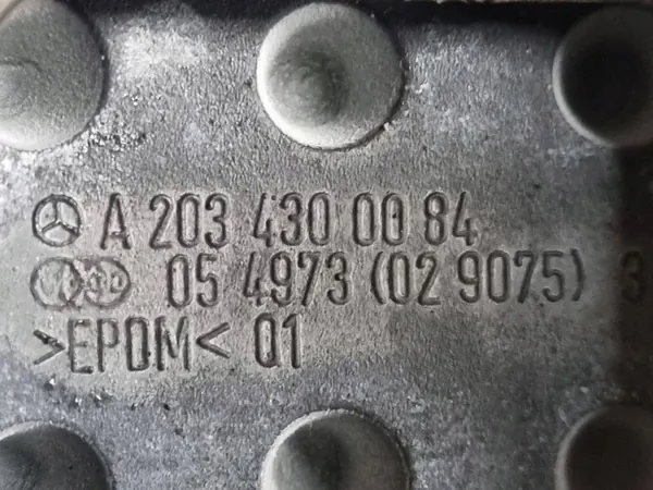 Pedalcover Mercedes-Benz C W204 facelift 2011 A1702900182 image 4