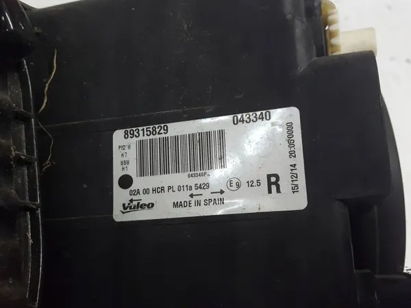 Faro delantero derecho SEAT LEON 2 OEM TOC50471 image 6