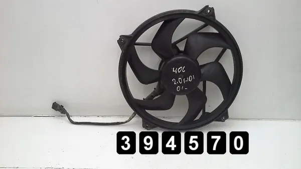 Kylarfläkt OEM AM-394570 för Peugeot med diffusor image 2
