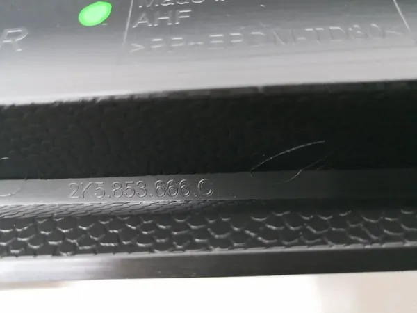 Griglia paraurti VW Caddy 2K5 15- Destra image 6