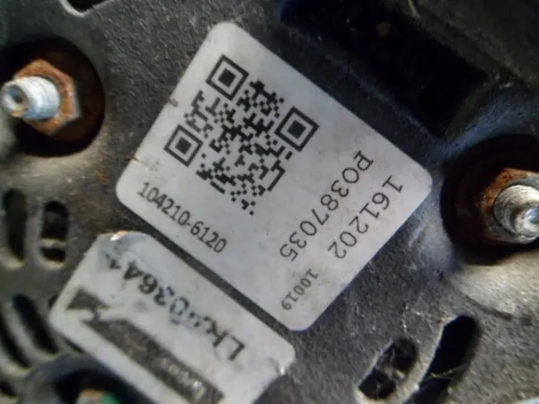 JAGUAR XF X250 3.0D V6 Vaihtovirtageneraattori 104210-6120 image 4