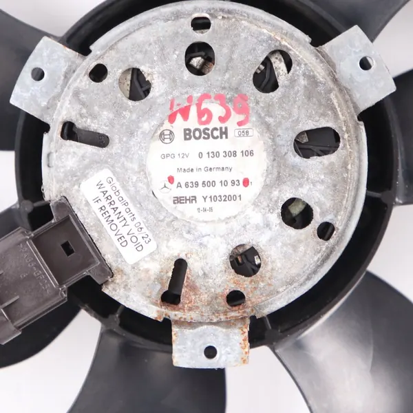Mercedes Ventilatorafdekking 639 A6395001093 image 10