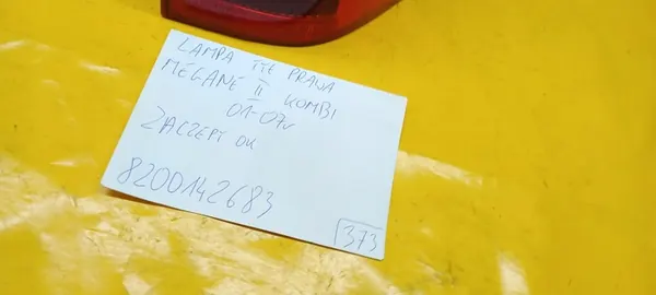 Luz Trasera Izquierda Megane II Kombi 8200142684 image 3