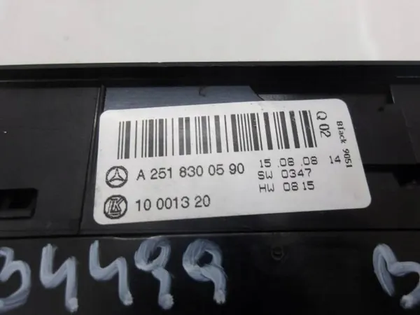 Mercedes Raam Schakelaar ML W164 Voor A2518300590 image 4