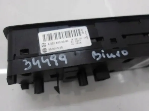 Mercedes Raam Schakelaar ML W164 Voor A2518300590 image 5