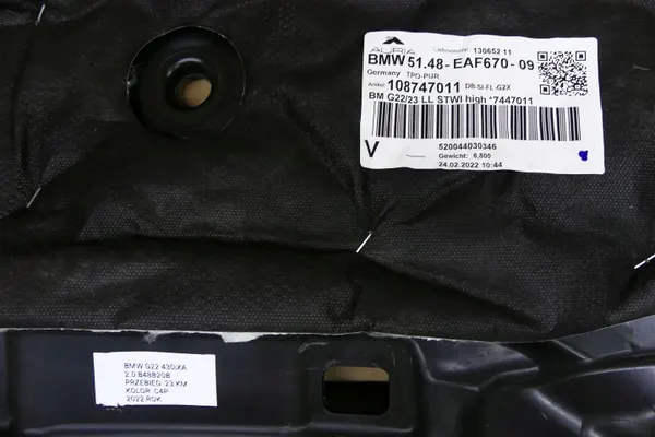 BMW OE Schott-Isolierung für 4er G22 Coupé image 5
