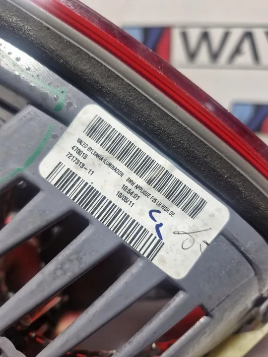 BMW X3 F25 Bakljus Set OEM 7217311 7217312 7217313 7217314 image 7